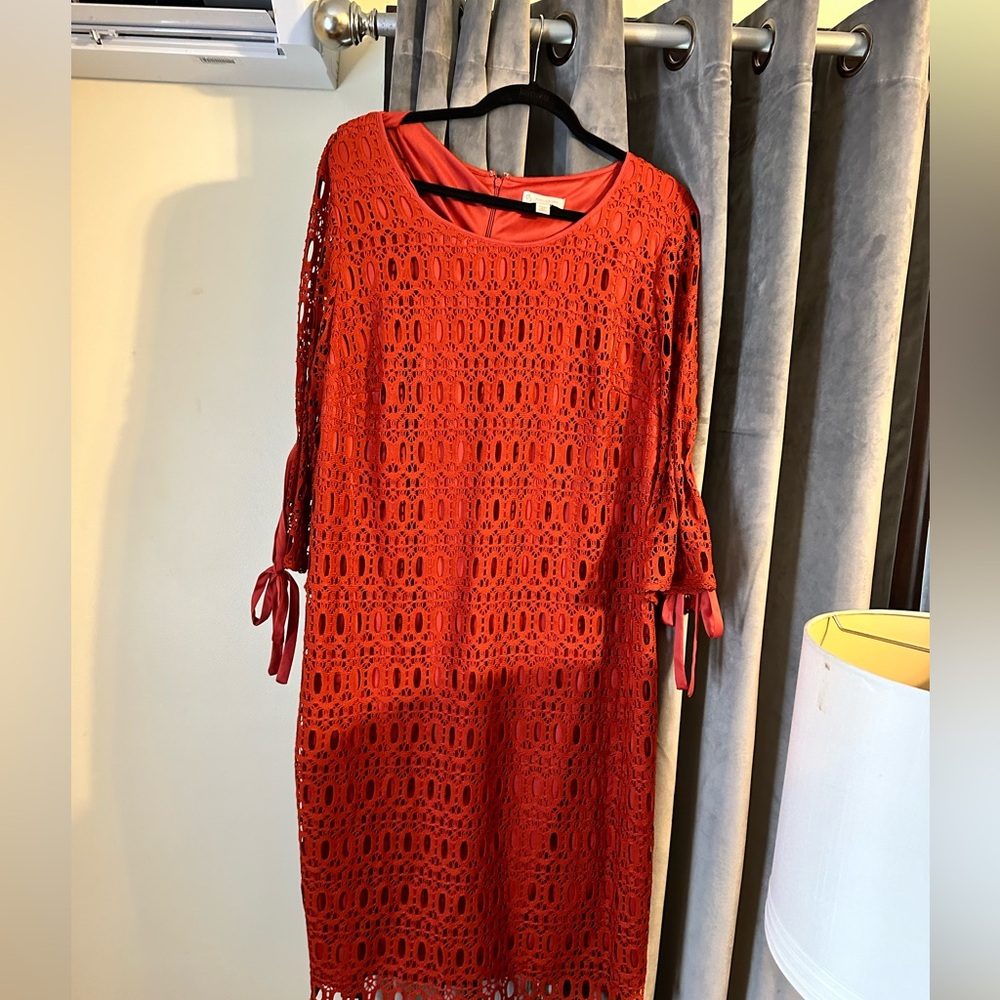 Reddish Eyelet dress only worn once